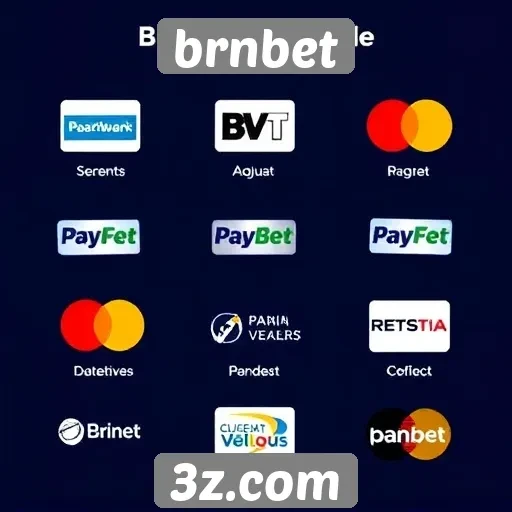 Métodos de pagamento disponíveis no brnbet